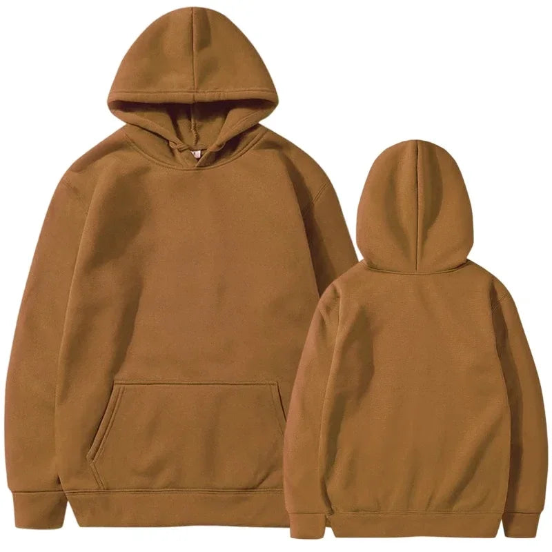 Unisex Hooded Pocket Hoodie Sweatshirt For Casual Fitness