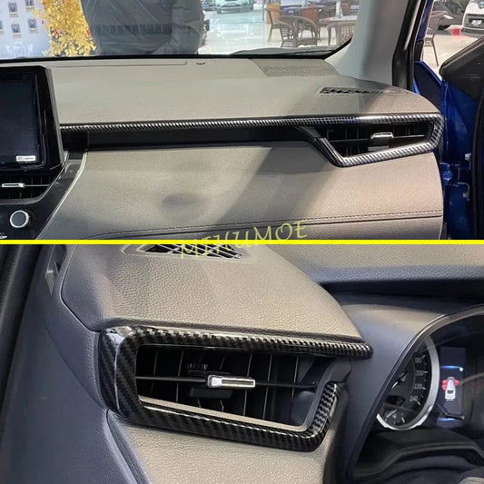 Carbon Fiber Interior Console Trim for Toyota Corolla Cross