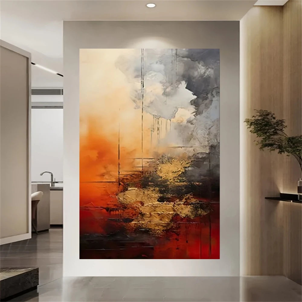 Homarlt Abstract Oil Painting On Canvas Modern Wall Art