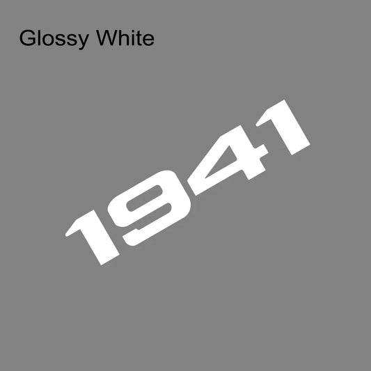 1941 Styling Car Hood Body Sticker for Jeep Wrangler Grand Cherokee Wagoneer Renegade Vinyl Film Decal Auto Tuning Accessories