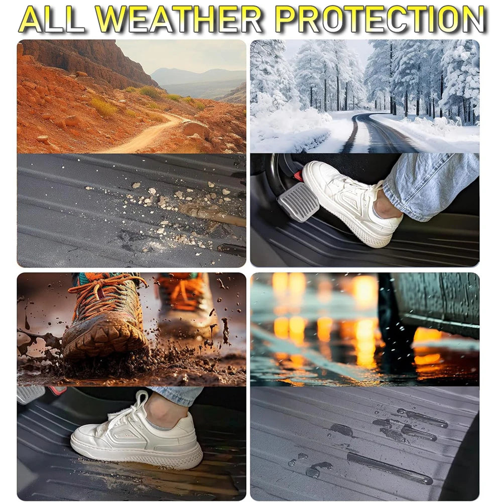 All Weather Floor Mats For Tesla Model Y And Model 3