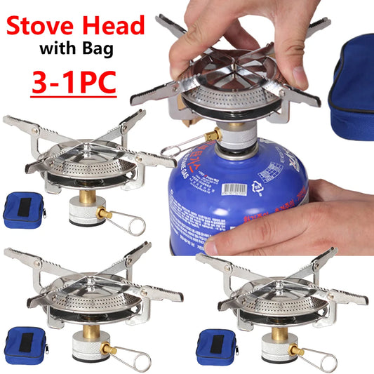 Portable Outdoor Camping Gas Stove with Storage Bag