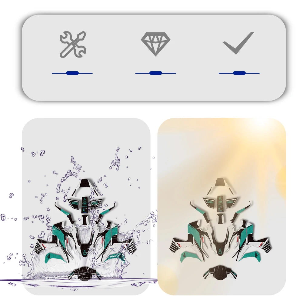 ADV 350 Fairing Protection Graphic Kit Decal Sticker Set