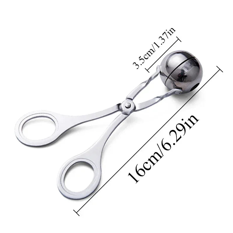 Stainless Steel Meatball Maker Kitchen Gadget for Easy Cooking