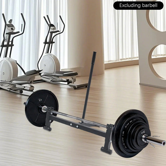 Hign-concerned Heavy Duty Deadlift Barbell Jack Stand With Anti Slip Handle