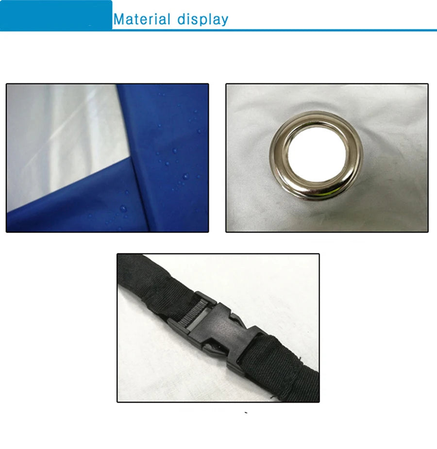 AutoJUSHIDAHAO Universal UV Waterproof Motorcycle Cover
