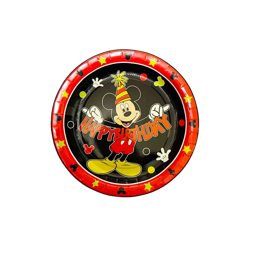 Mickey Mouse Birthday Party Supplies Set for Boys Celebrations