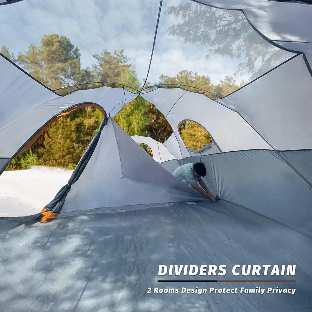 High Concerned Family Camping Tent With Easy Assembly