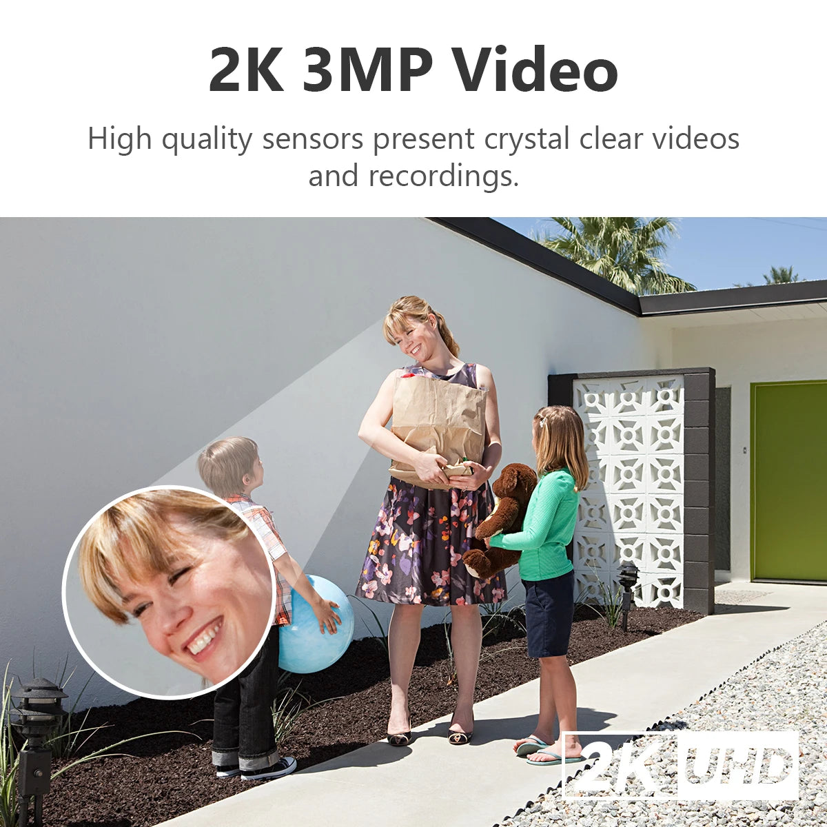 IMOU Video Doorbell 2S Kit Camera WiFi 3MP Human Detection Two Way Talk Rechargeable Battery Wireless Smart Home Door Bell Chime