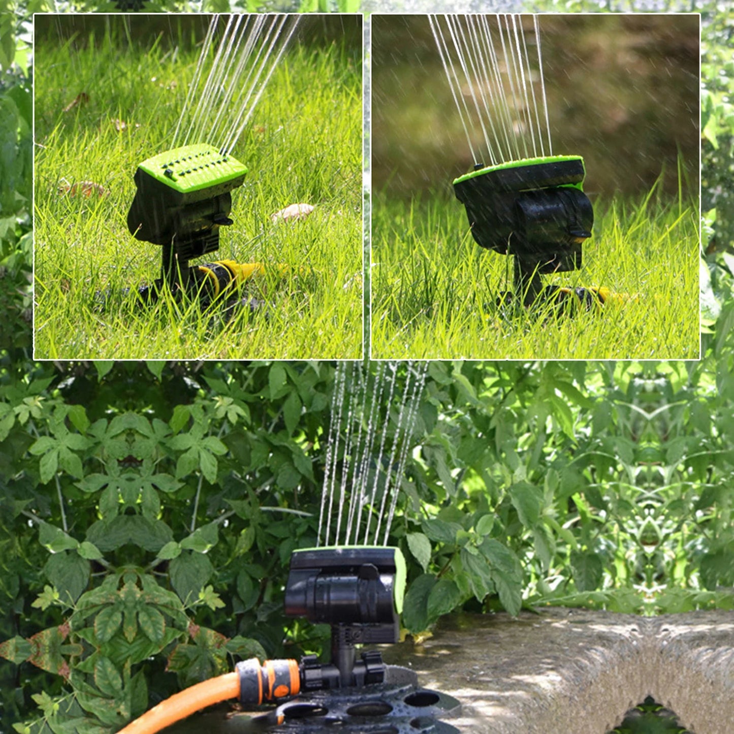 Garden Sprinkler Large Coverage Lawn Irrigation System Outdoor Garden Patio Water Sprayer