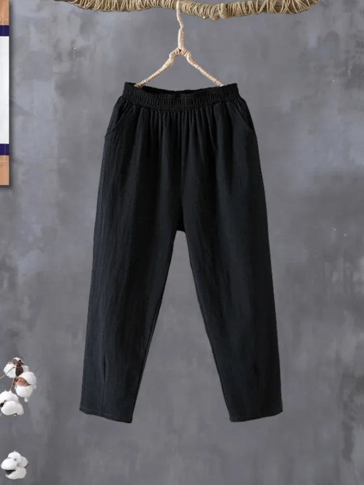 Casual Loose Harem Pants for Women Summer Comfort Wear