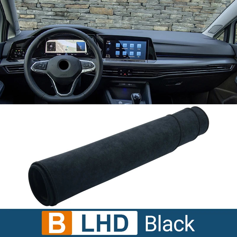 VW Golf 8 Dashboard Mat Sun Shade Non-slip Cover Accessory
