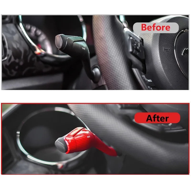 Car Shift Lever Wiper Rod Cover Trim For Ford Mustang