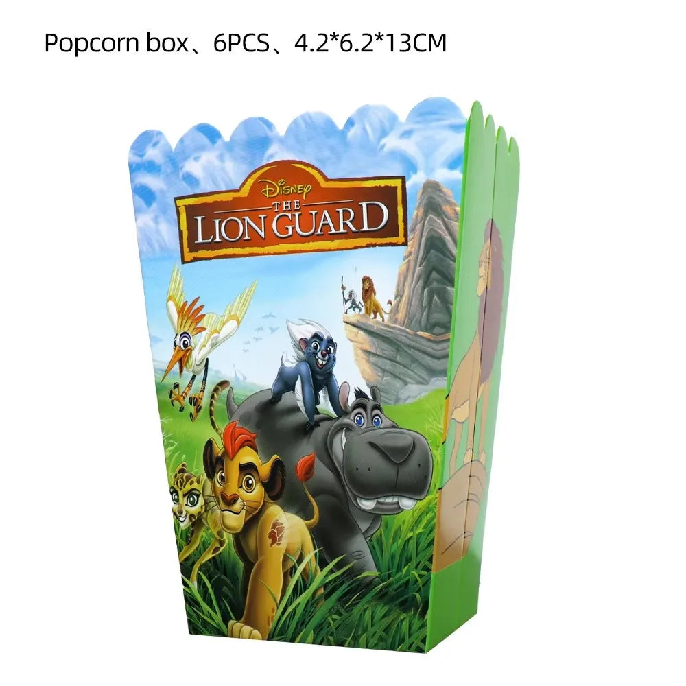 Lion King Simba Birthday Party Disposable Tableware and Decor Set