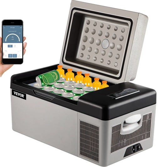 Portable Electric Car Refrigerator for Travel and Outdoor Adventures
