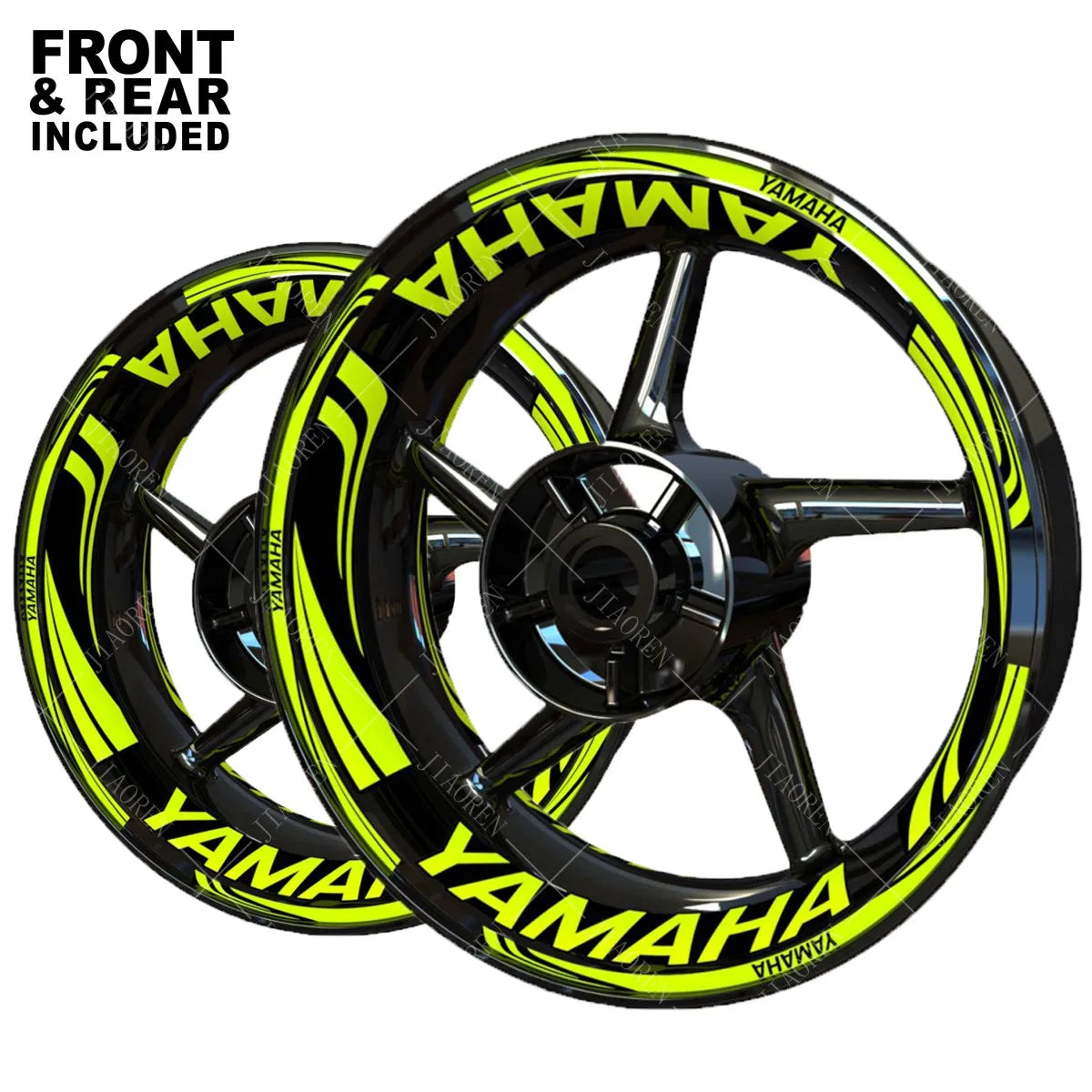 Yamaha Wheel Logo Sticker Rim Decal Vinyl Set Kit Pro
