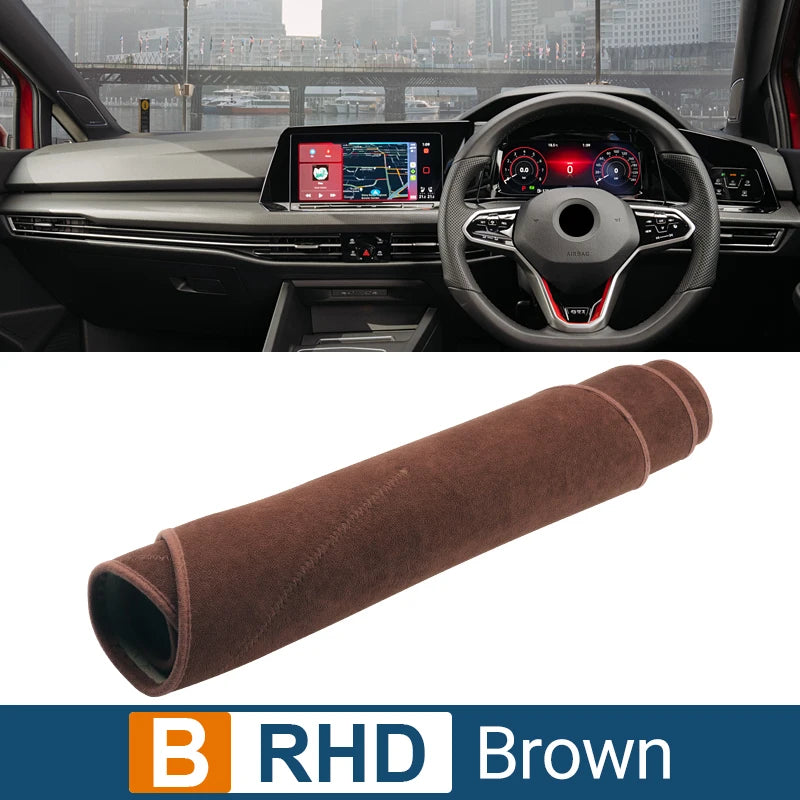 VW Golf 8 Dashboard Mat Sun Shade Non-slip Cover Accessory