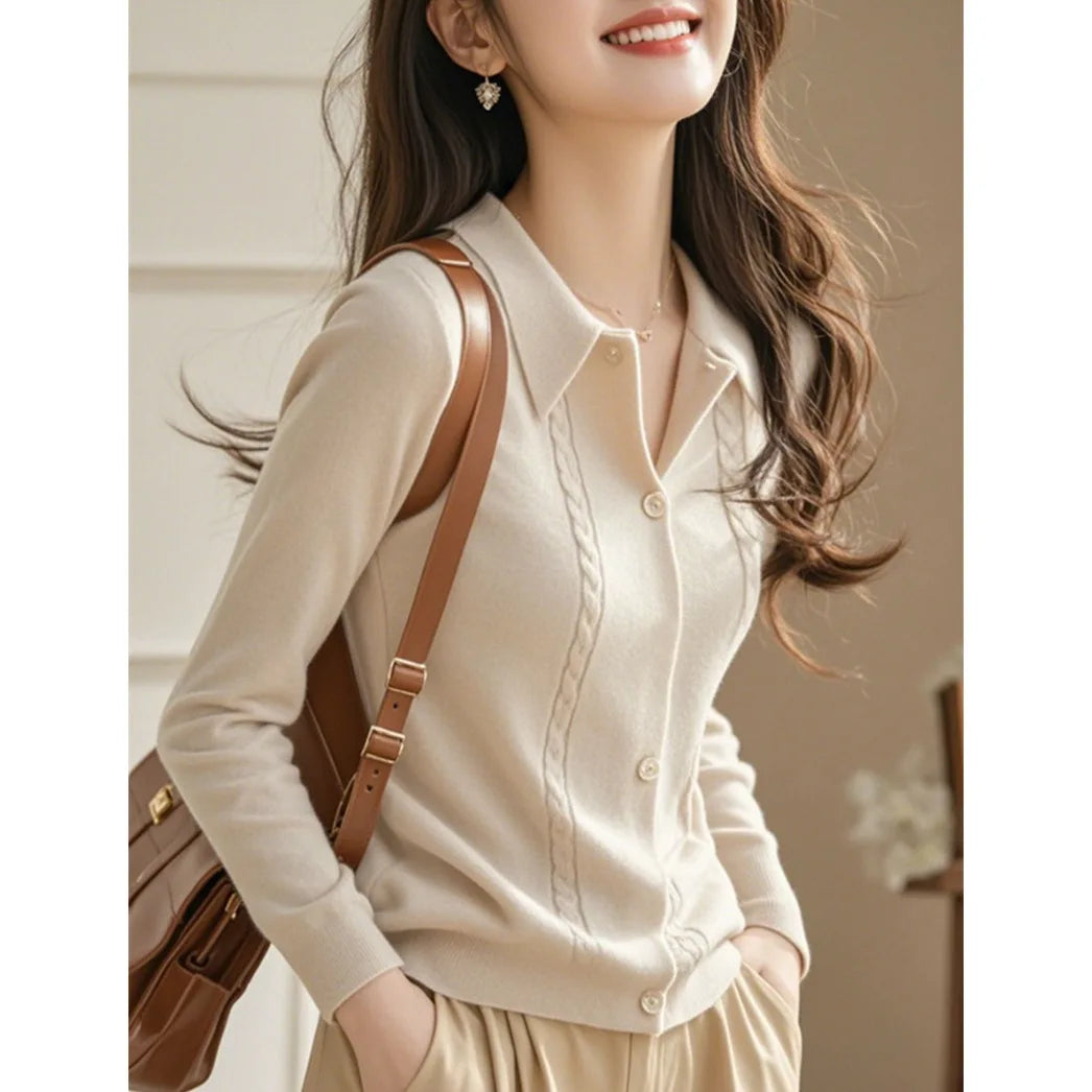 Women Thin Cardigan Sweater Lightweight Knit Outerwear Jacket
