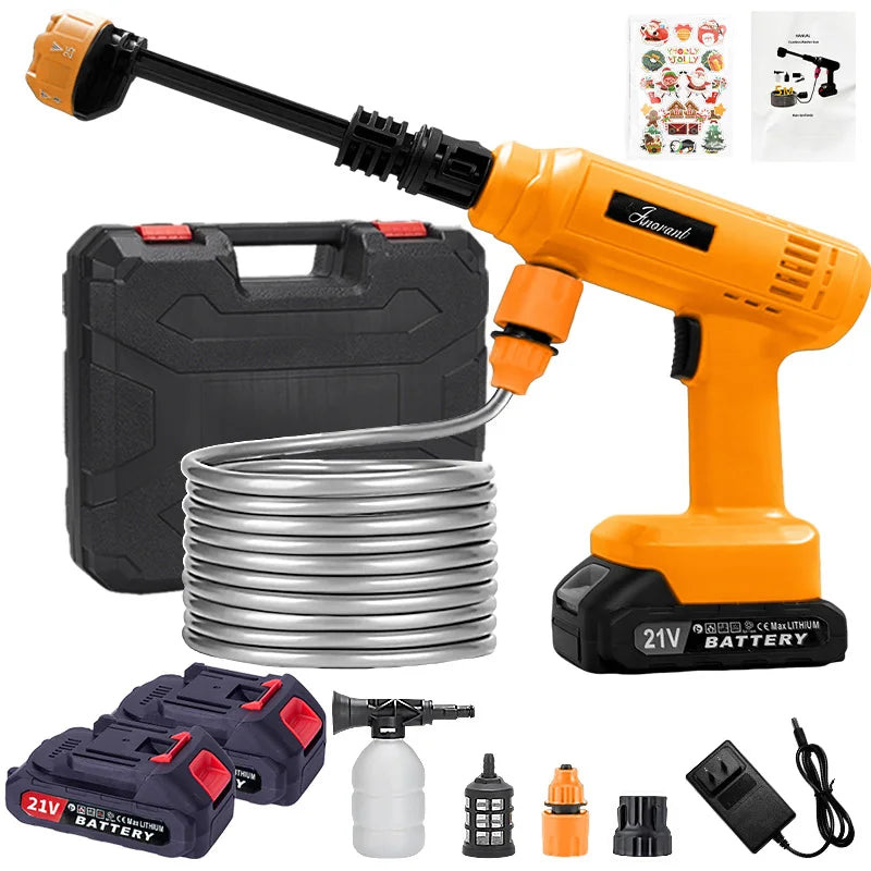 Power Blaster Plus Cordless Pressure Washer For Car Cleaning