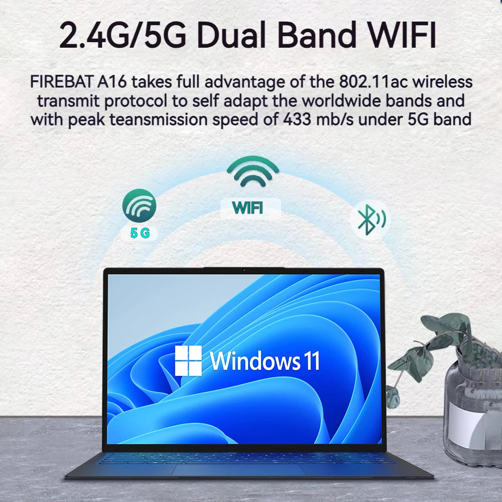 Firebat A16 Lightweight Business Laptop with Powerful Performance