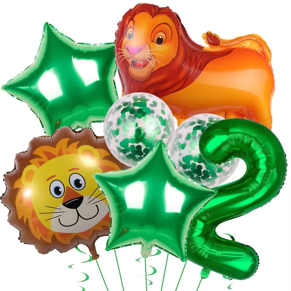 Lion King Simba Birthday Party Disposable Tableware and Decor Set