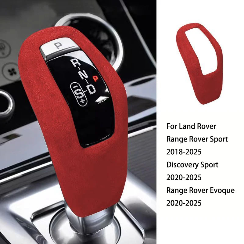 Alcantara Suede Gear Shift Knob Cover For Land Rover