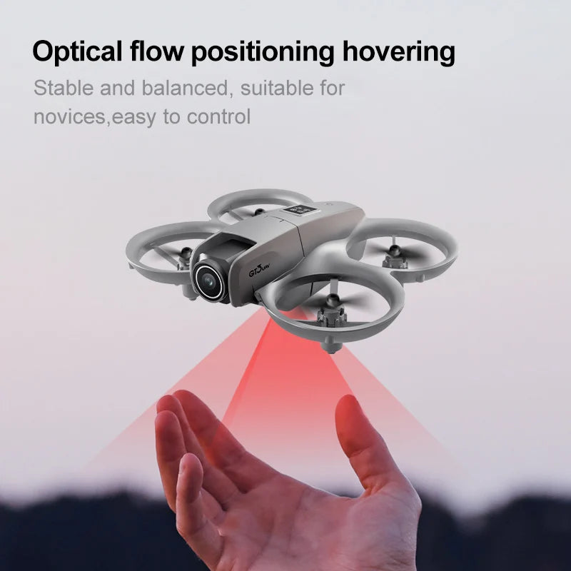 GT3 Mini LED Foldable Drone GPS 8K HD Dual Camera Brushless Motor Obstacle Avoidance Quadcopter RC Toys Gifts