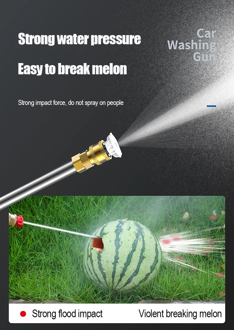 EAFCH Cordless 21V 60Bar Car Wash Gun High Pressure