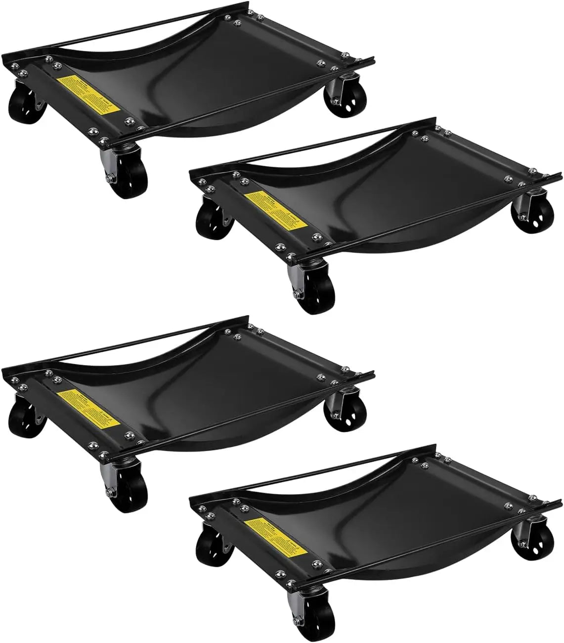Studyset 10000 Lb Car Dolly Set Heavy Duty Wheel Pack
