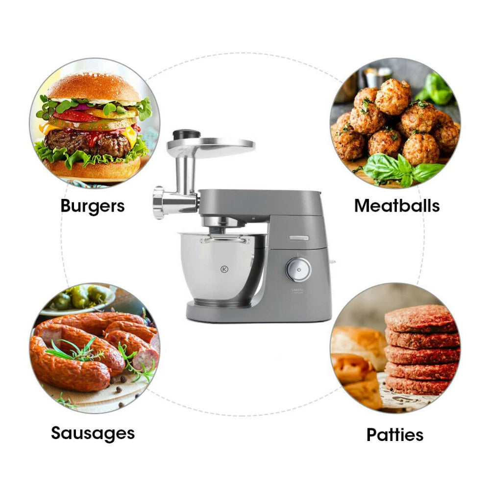 Stand Mixer Food Grinder Attachment for Kenwood and SMEG