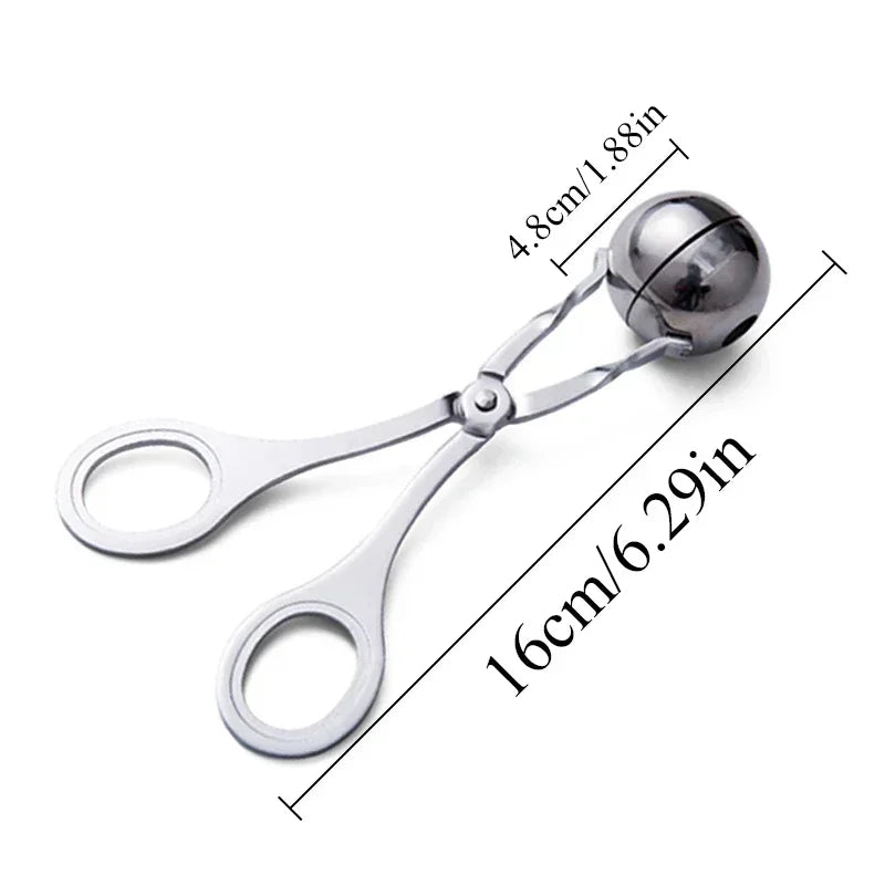 Stainless Steel Meatball Maker Kitchen Gadget for Easy Cooking