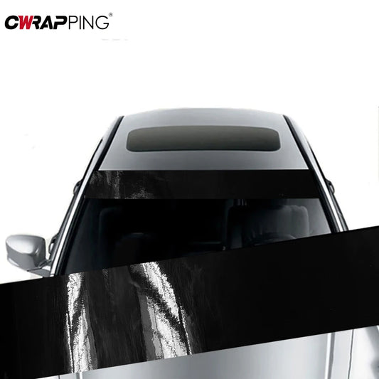Car Sunshade Stickers Fly Eye One Way Vision Mesh Film Auto Front Windshield 3D Design Vinyl Film Decals