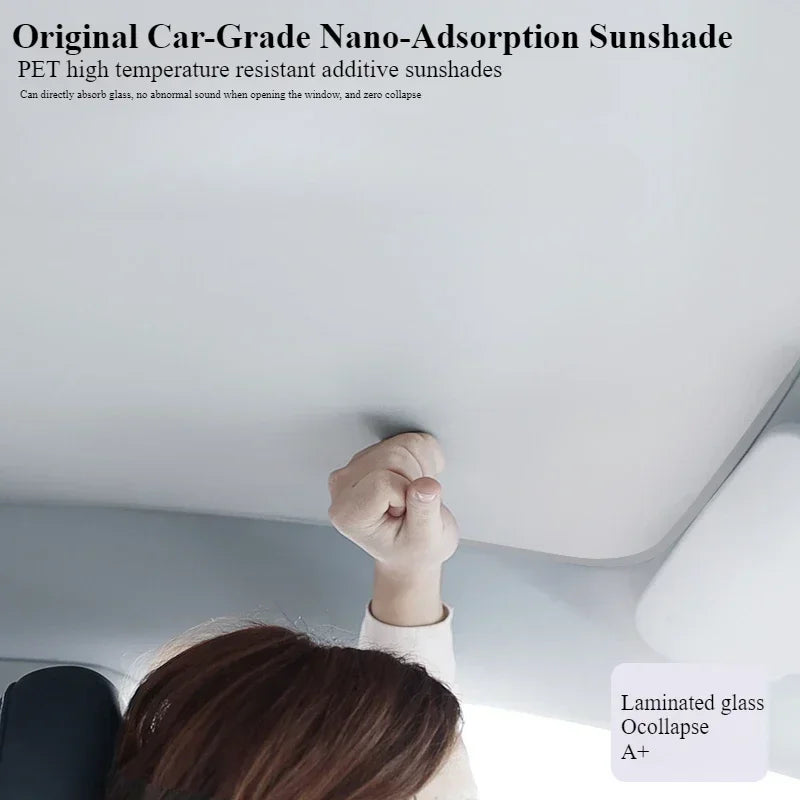 Tesla Model S Sunroof Sunshade Heat Insulation Shield Protection