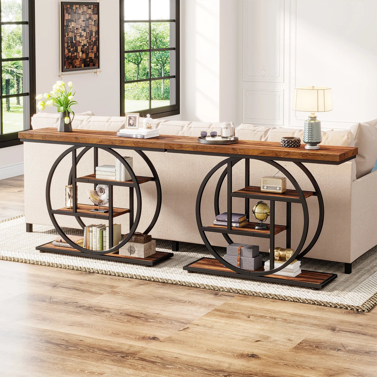 Tribesigns 4 Tier Console Table For Entryway And Hallway