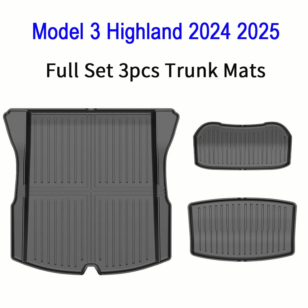 All Weather Floor Mats For Tesla Model Y And Model 3