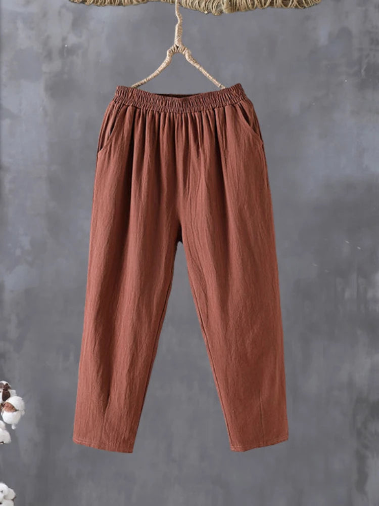 Casual Loose Harem Pants for Women Summer Comfort Wear