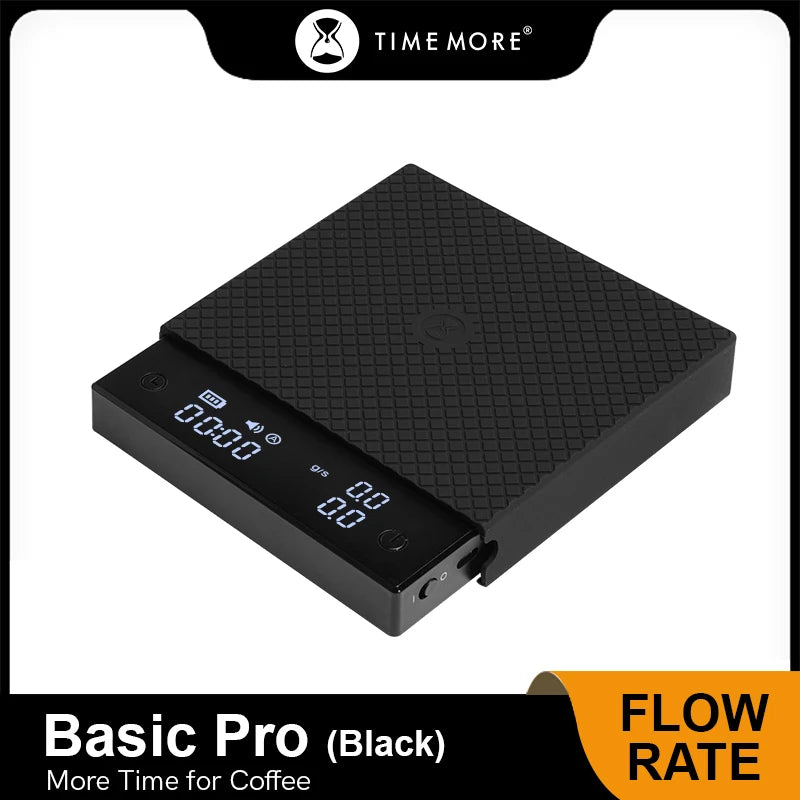 Timemore Black Mirror Coffee Scale with Timer and Flow Rate