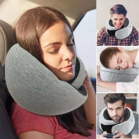 Travel Neck Pillow U Shaped Airplane Cushion For Comfort