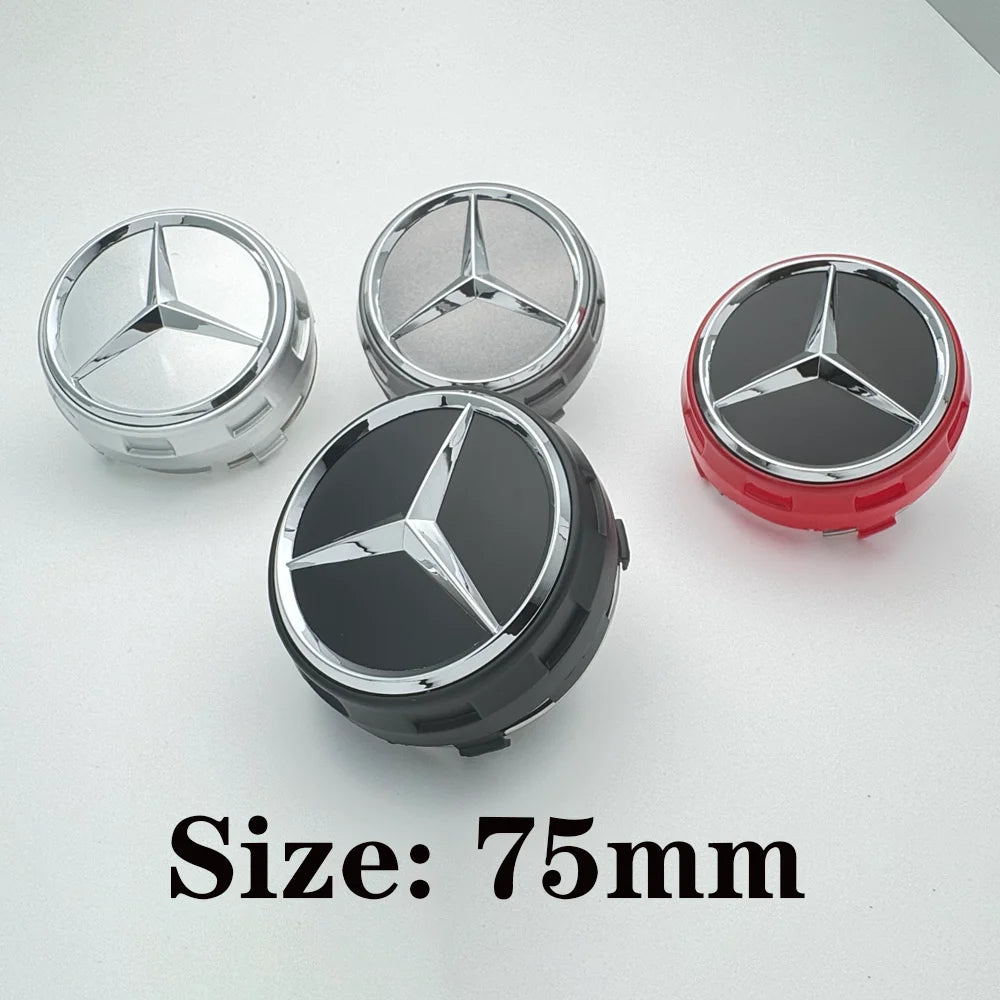 Jaguar Wheel Center Cap Hub Covers Raised Style Set