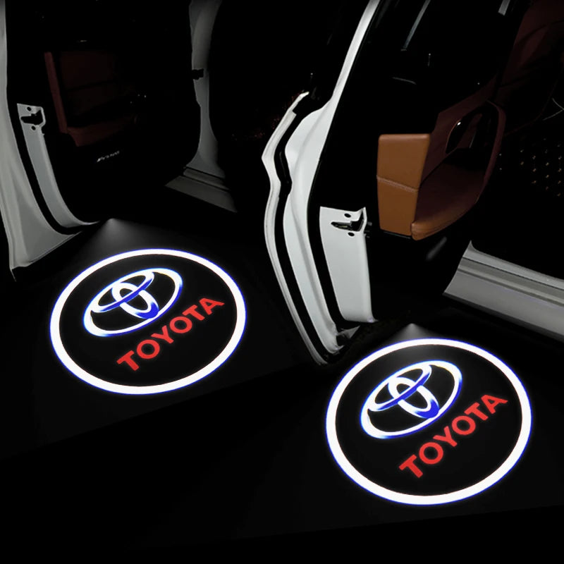 Toyota LED Car Door Welcome Light Laser Projector Logo