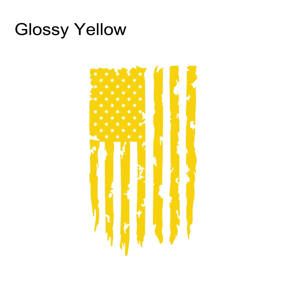 Car Sticker USA Flag for Toyota Hilux Tacoma Jeep Gladiator Isuzu Dmax Ford F150 Dodge RAM Tuning Motor Accessories Decor Decal