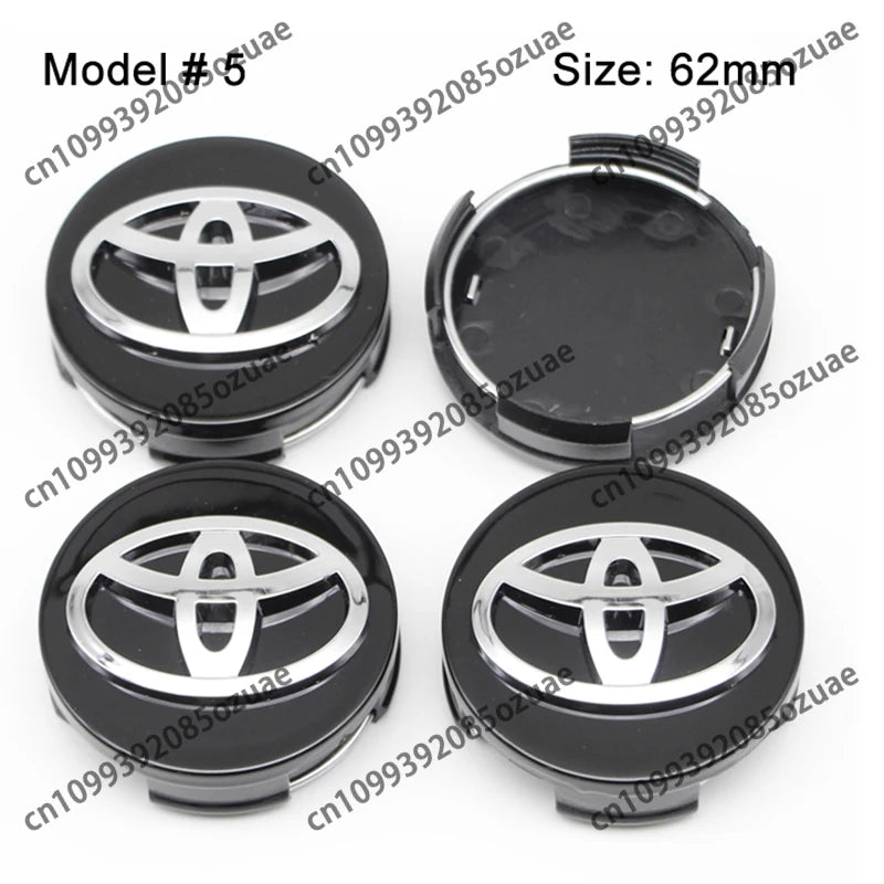 Toyota Wheel Center Hub Cap Stickers For Rav4 Yaris Camry
