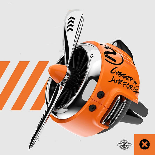 Cyberpunk Propeller Air Freshener for Car Interior Decoration