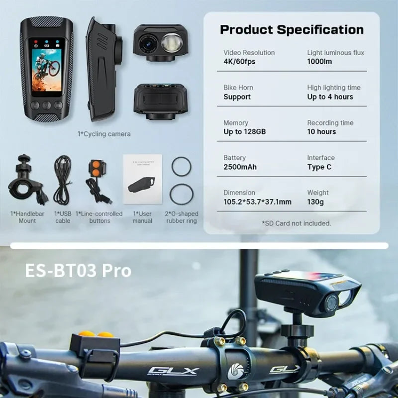 3 in 1 Multifunction Sport DV Dash Cam Action Camera