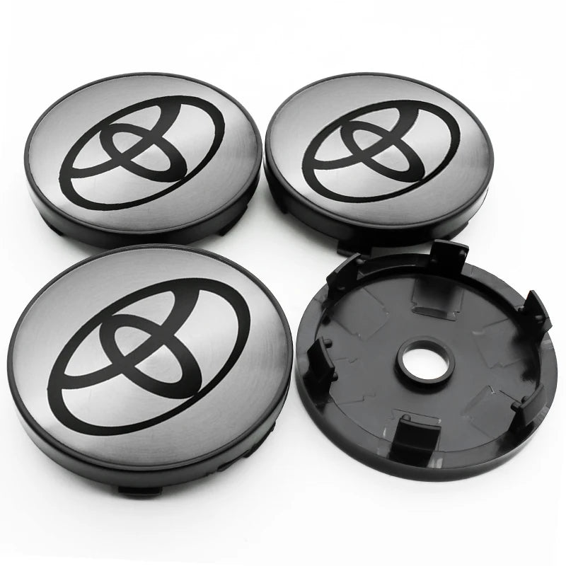 Toyota Wheel Center Hub Cap Stickers For Rav4 Yaris Camry