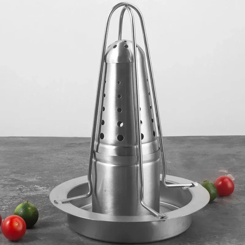 Stainless Steel Removable Roasting Grill Stand for Outdoor BBQ