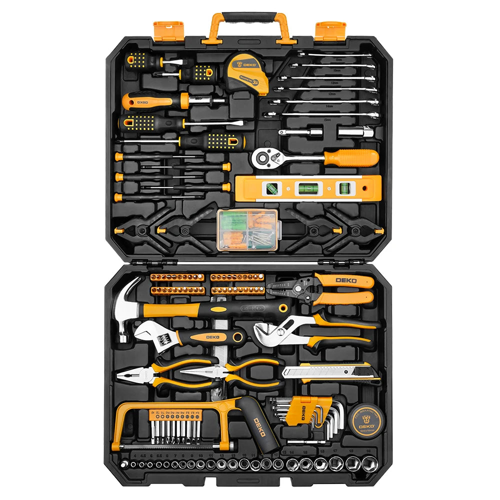 DEKODIY 228 Piece Socket Wrench Auto Repair Tool Set Kit