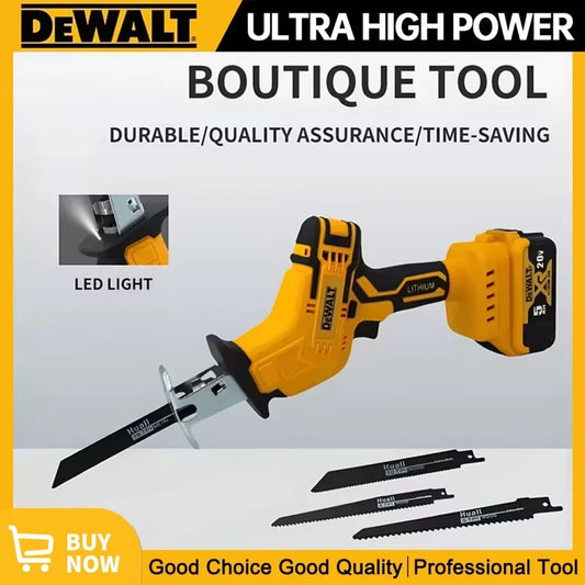 Dewalt 2800RPM Cordless Reciprocating Saw 20V Brushless Electric Tool for Metal Wood and Pipe Cutting