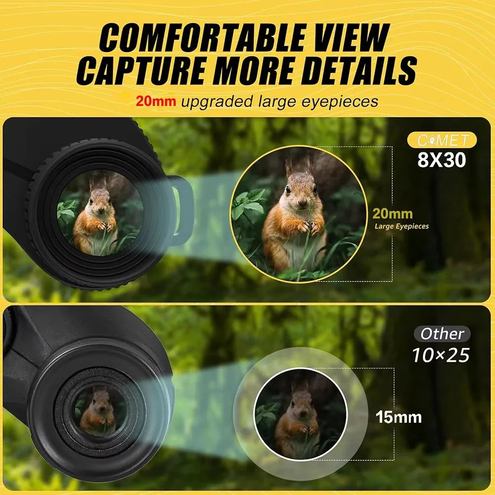 Compact Binoculars for Adults and Kids Bird Watching