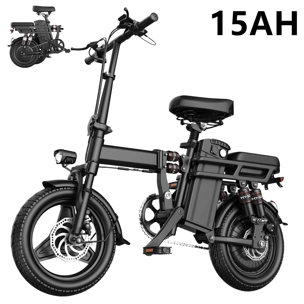 Origin Electric Folding Ebike 48V 20Ah 500W Brushless Motor